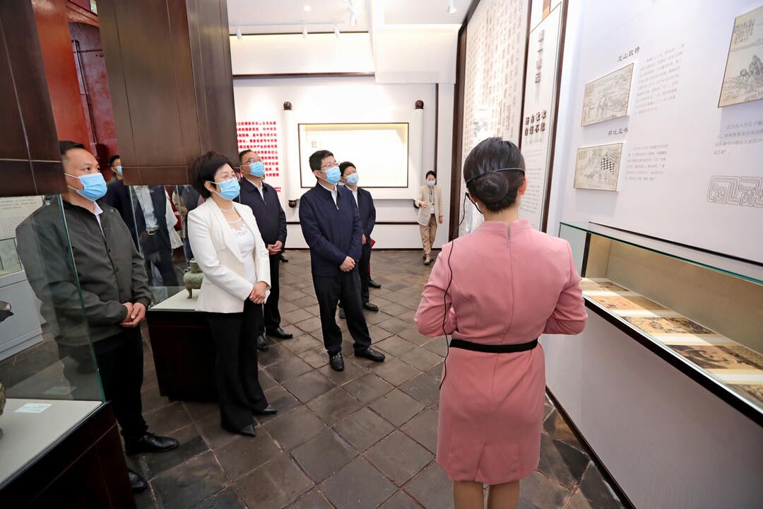 2022年“5·18国际博物馆日”系列活动启动仪式在德阳文庙举行(图3) 2022年“5·18国际博物馆日”系列活动启动仪式在德阳文庙举行(图3)