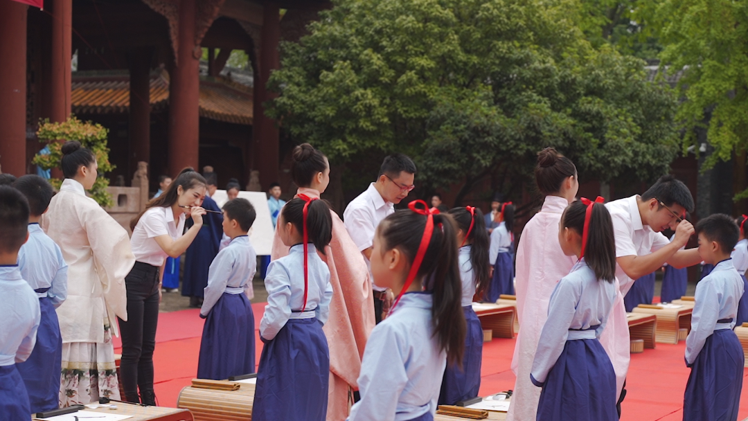 “廉动中国 奋进德阳”  暨《中小学德育学堂》“我是追梦人”  系列活动在德阳文庙举行(图4)