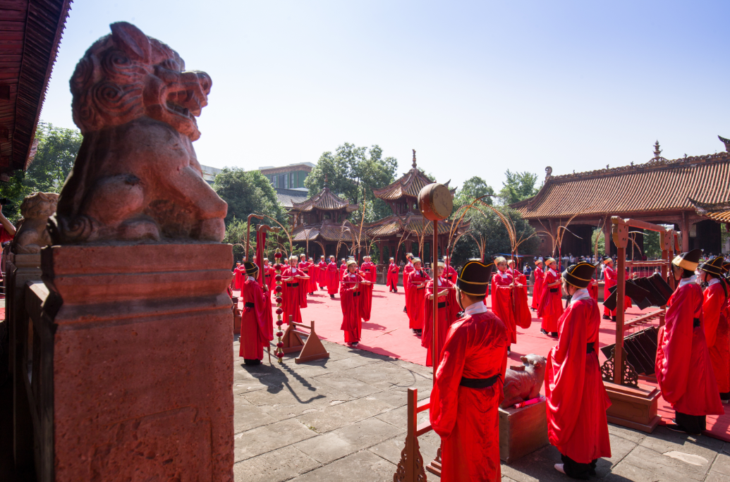 速来围观 德阳文庙“穿越千年的祭祀大典”(图24)