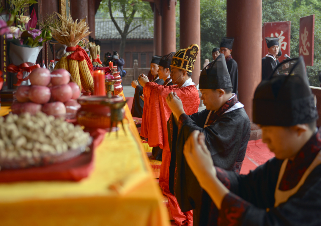 速来围观 德阳文庙“穿越千年的祭祀大典”(图46)