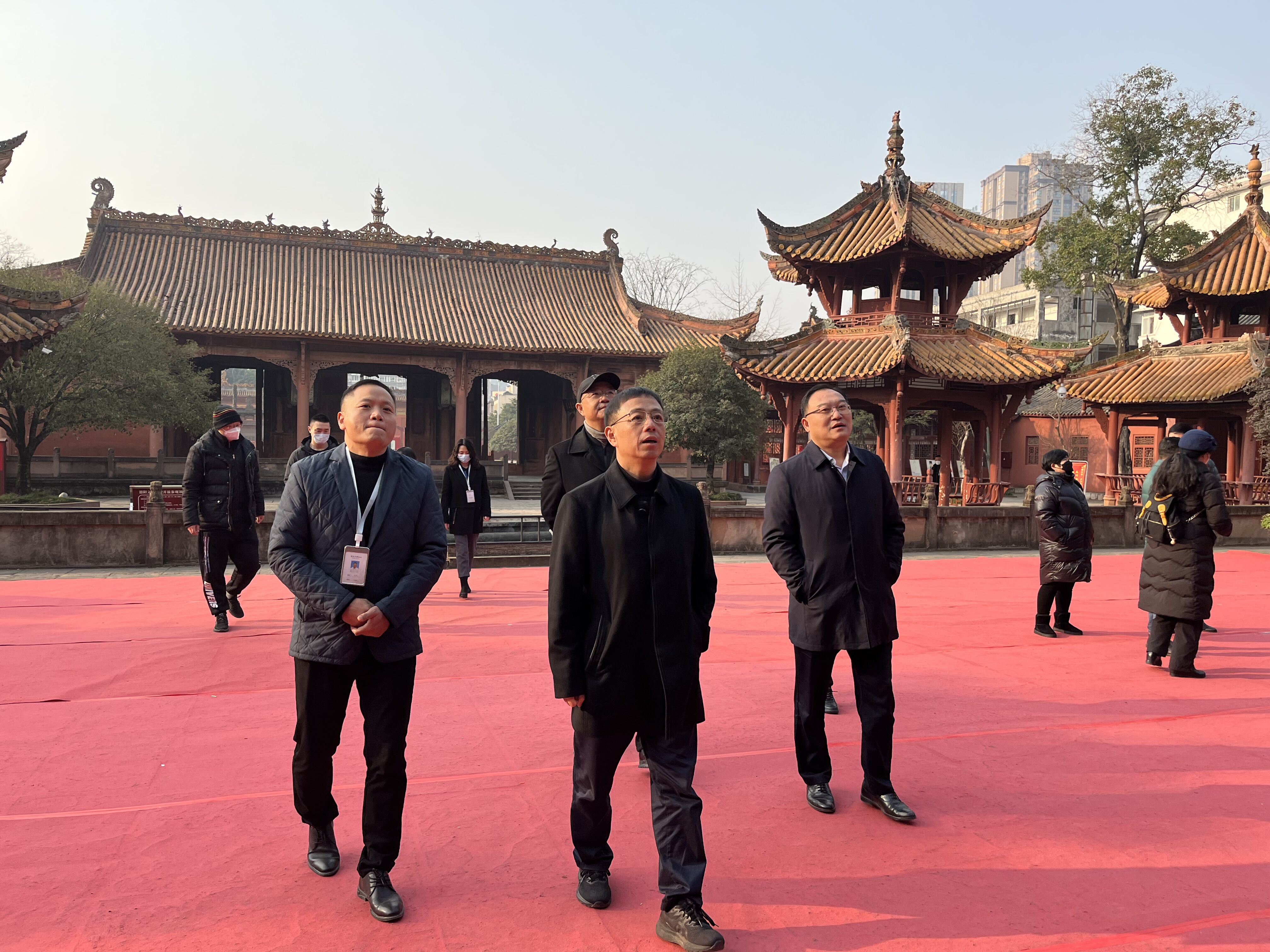 德阳市人民政府副市长徐春龙到市博物馆检查调研(图1)