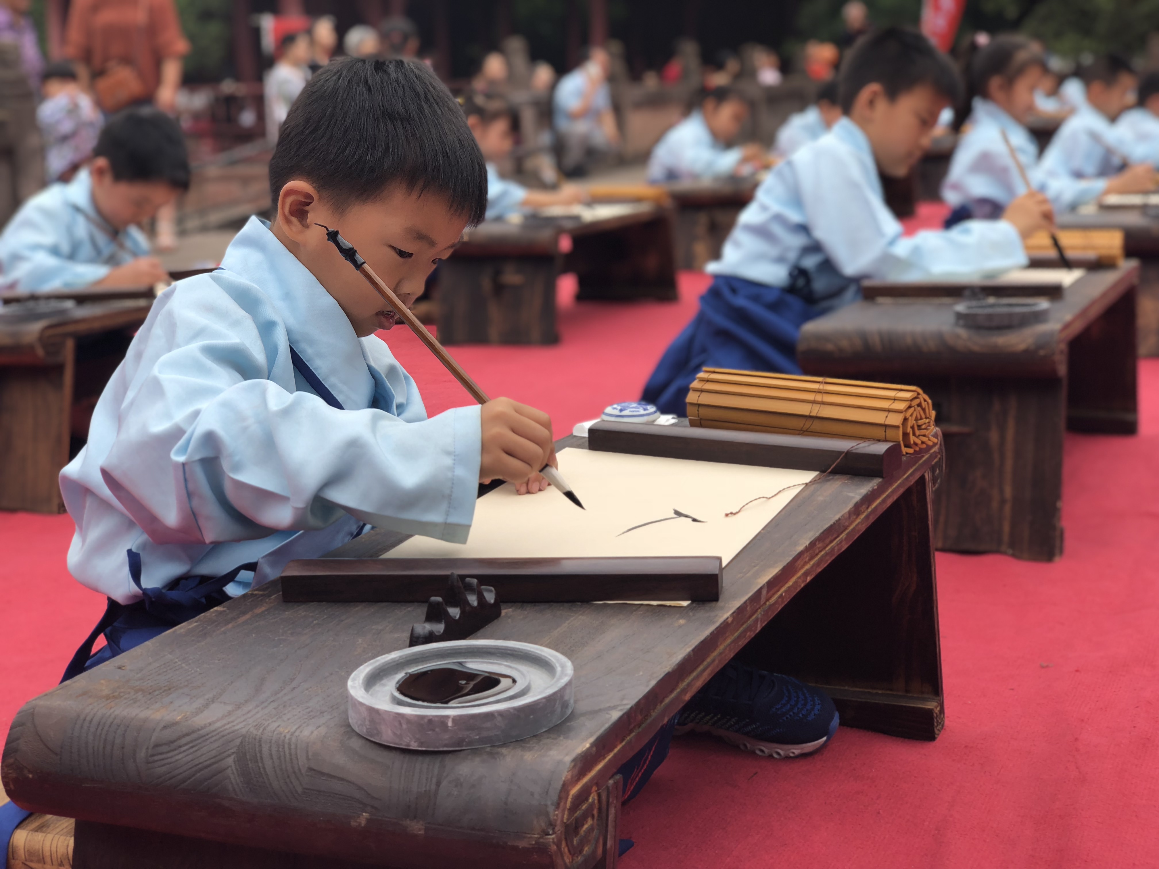 德阳文庙开笔礼 速速来围观哦(图2)