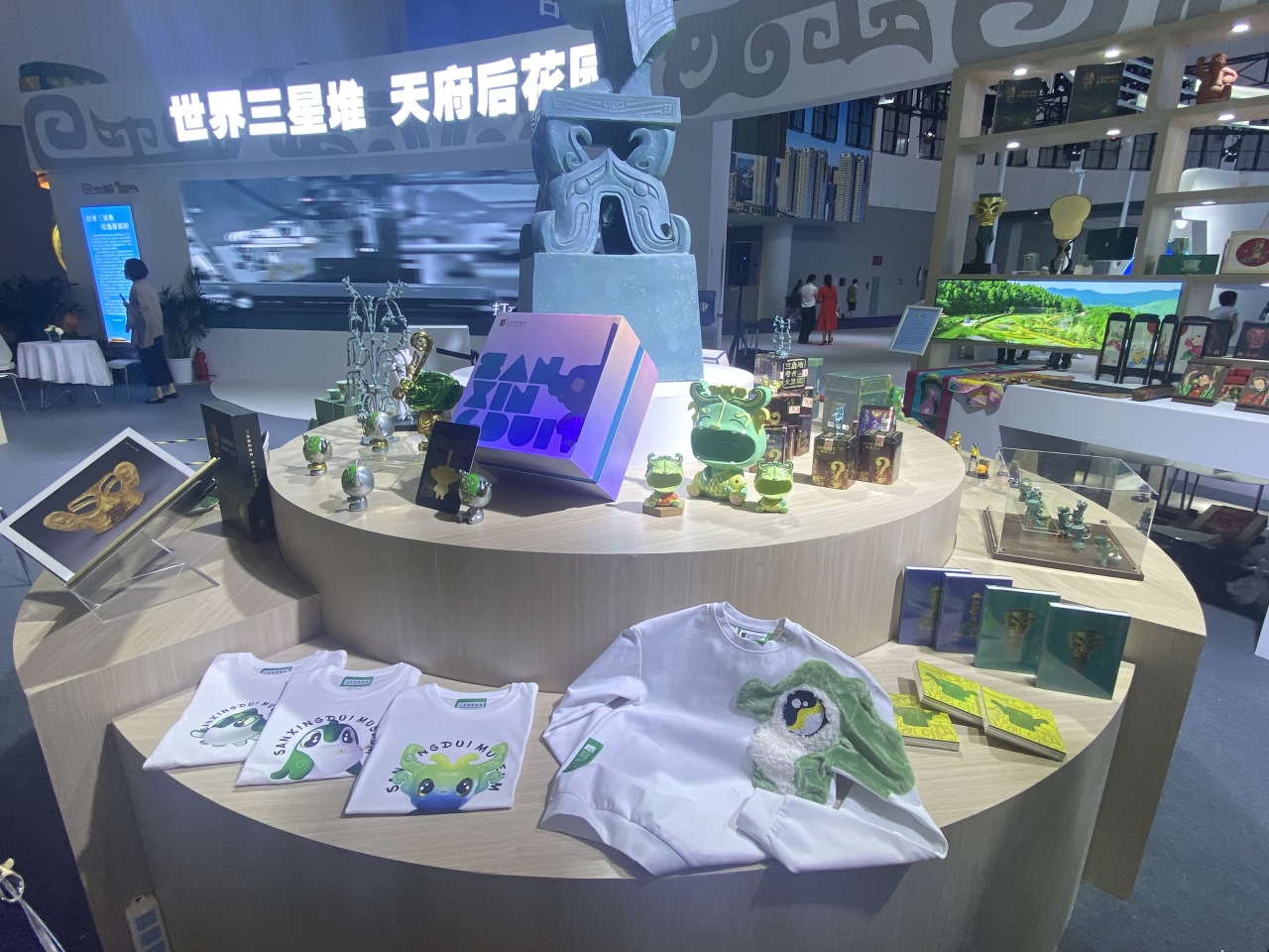 德阳市博物馆文创产品首次亮相西博会(图8) 德阳市博物馆文创产品首次亮相西博会(图8)