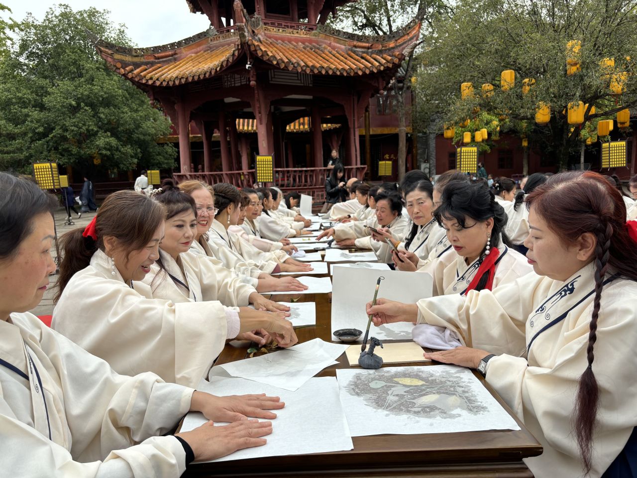 德阳市博物馆举行2023德阳文庙重阳赏秋传统民俗活动(图9) 德阳市博物馆举行2023德阳文庙重阳赏秋传统民俗活动(图9)