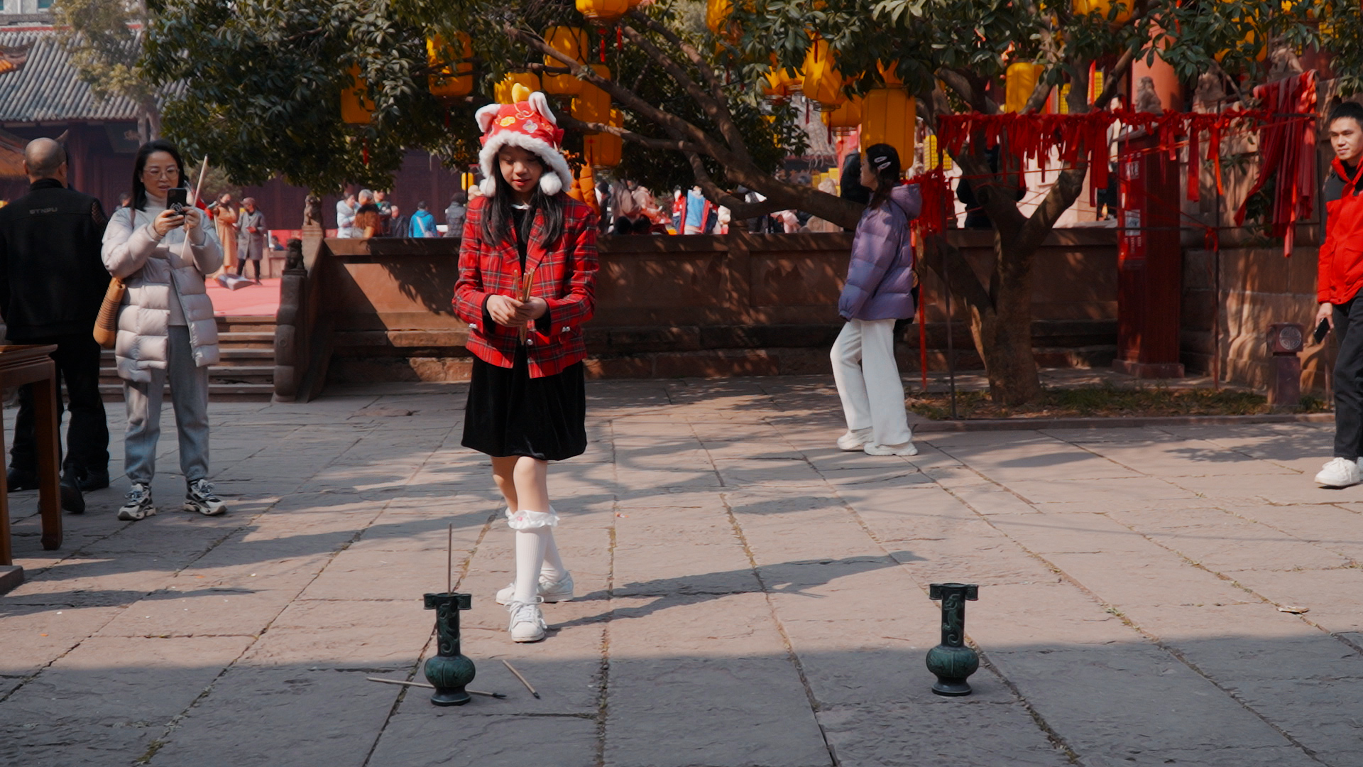 这个春节 德阳文庙扛大旗(图13) 这个春节 德阳文庙扛大旗(图13)