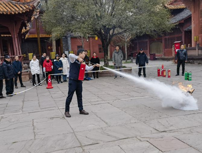 德阳市博物馆开展消防应急培训演练(图6)