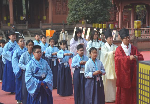 香港学生走进德阳文庙开展“释菜礼”研学旅行活动(图6)