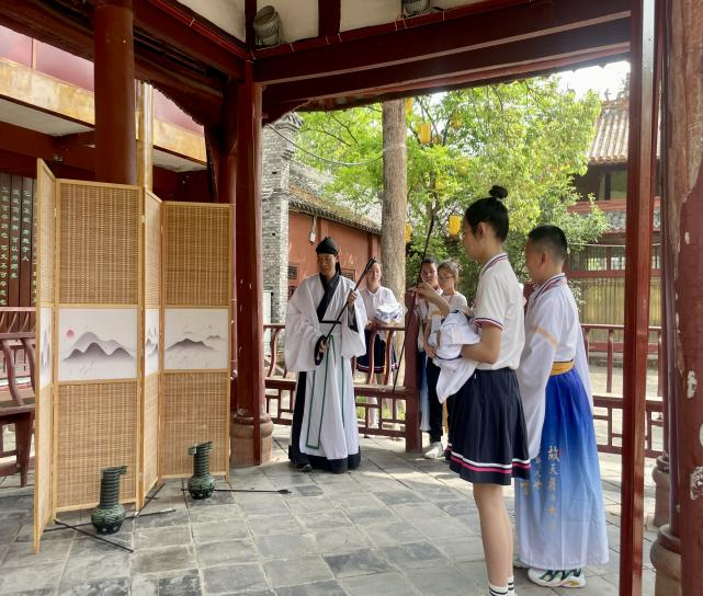 德阳文庙开展“守护传承 放飞梦想”研学旅行实践活动(图5)