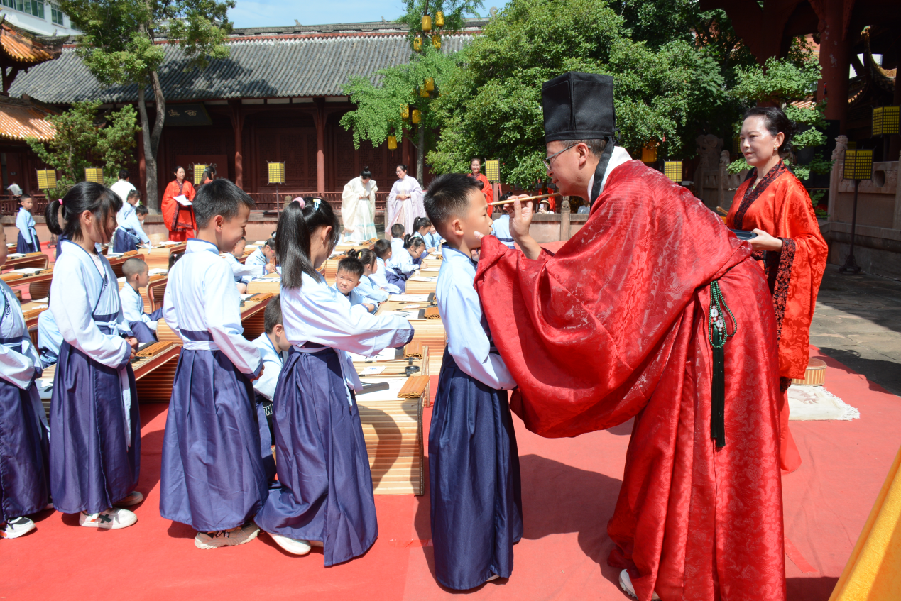 德阳市博物馆举行2024年开笔礼活动(图4)