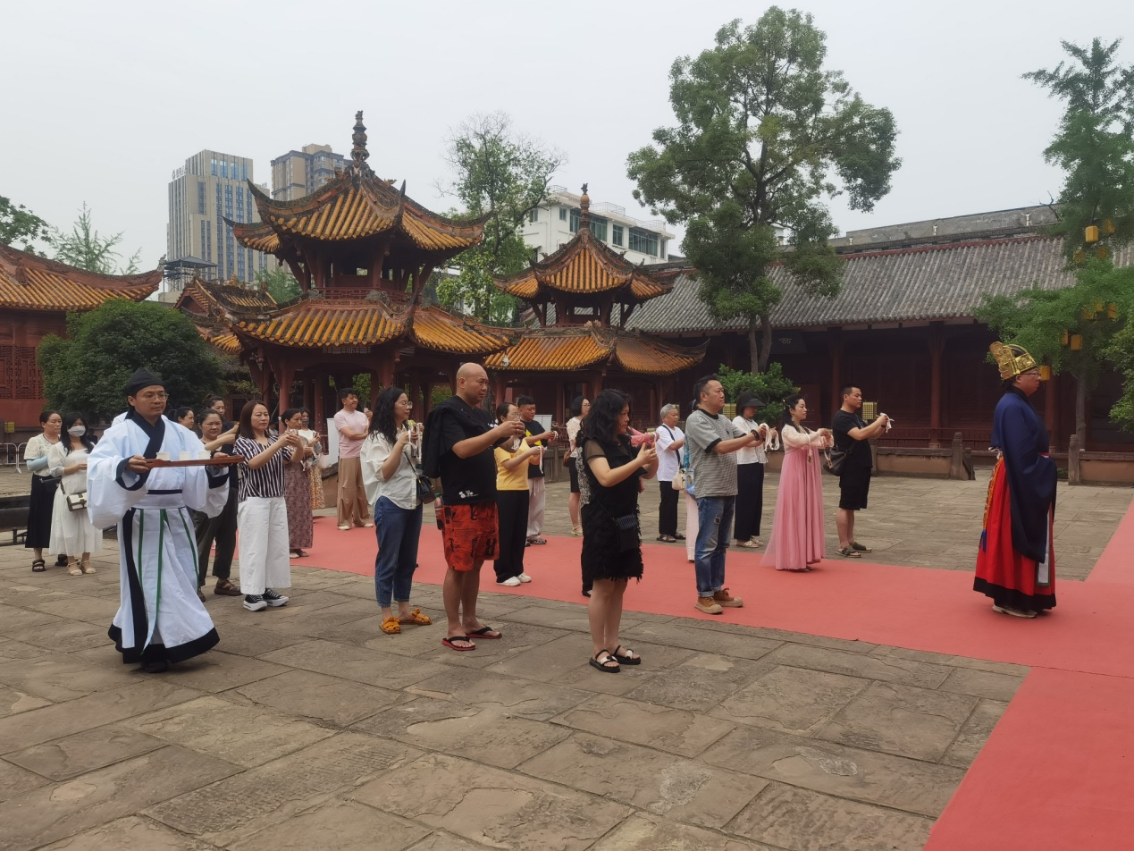 德阳文庙成功举办“魁星点斗·文庙祈福”传统考前祈福盛典(图7)