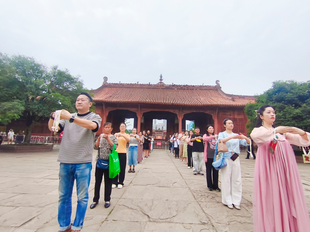 德阳文庙成功举办“魁星点斗·文庙祈福”传统考前祈福盛典(图9)