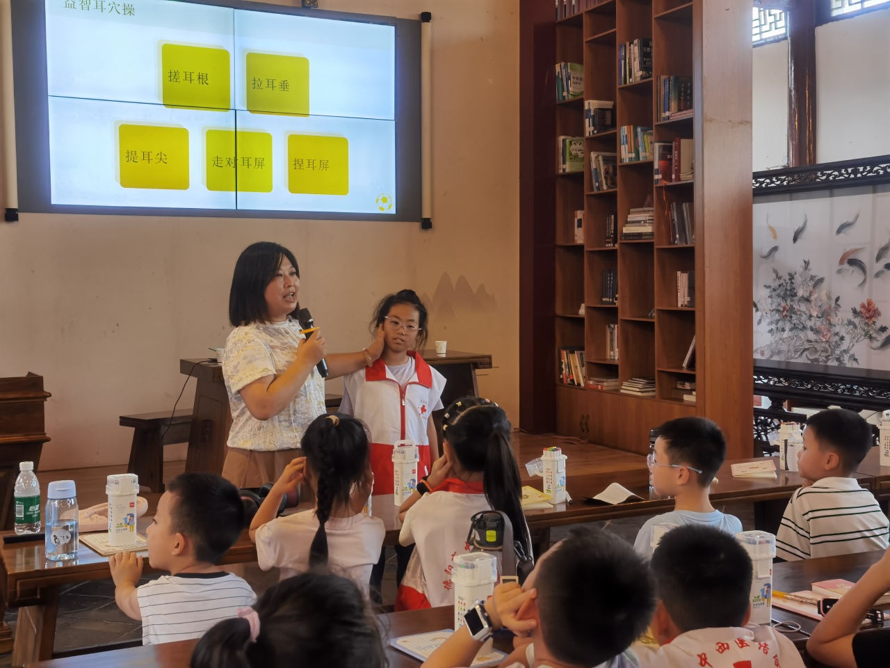 德阳文庙国医书院携手成都中医药大学附属医院德阳医院共办“医路童行”亲子活动 (图5)