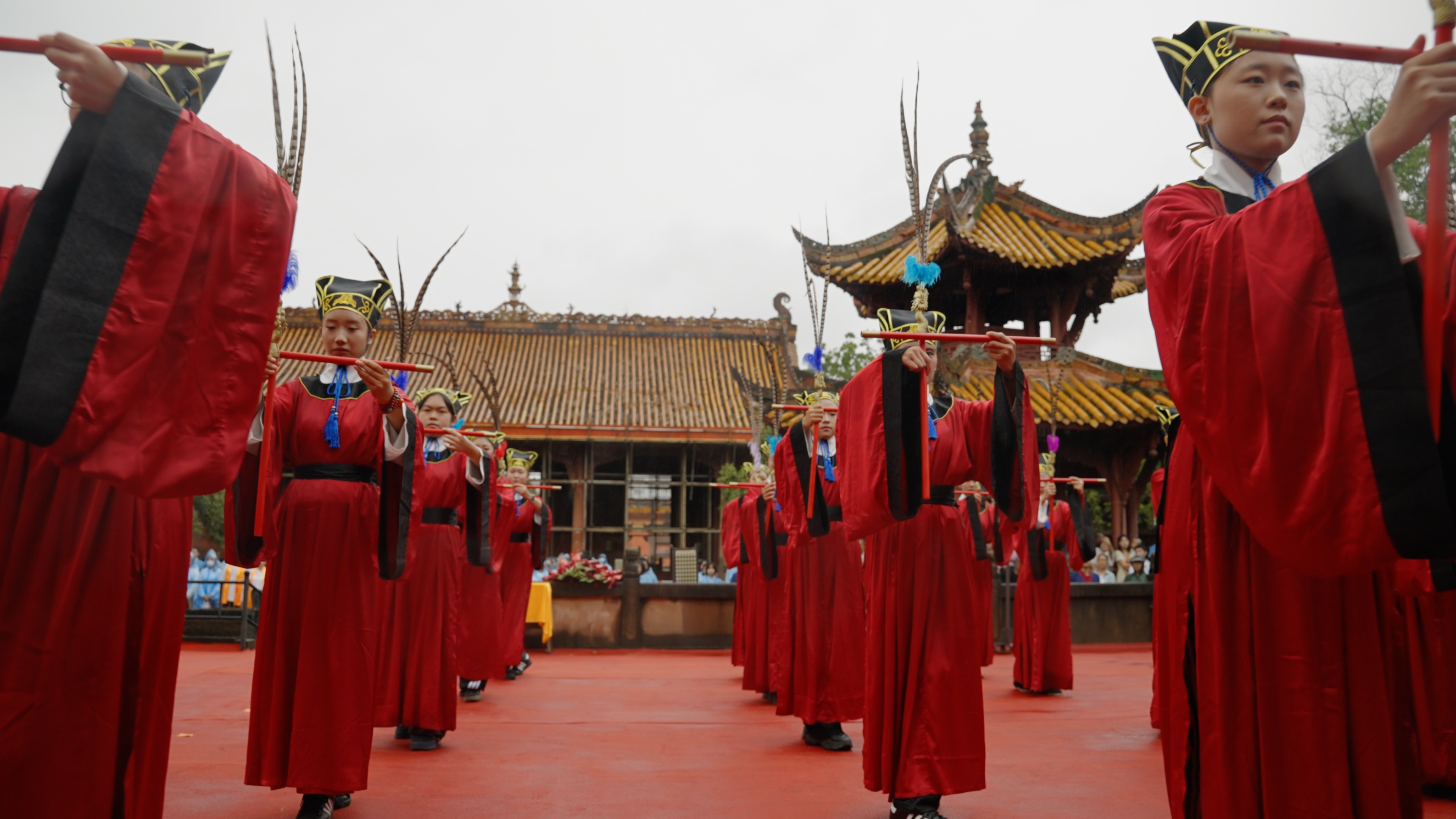 德阳文庙祭孔大典圆满举行：千年礼赞承经典，时代新声传文脉(图11)