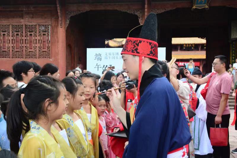 来德阳文庙 共度端午佳节(图7) 来德阳文庙 共度端午佳节(图7)