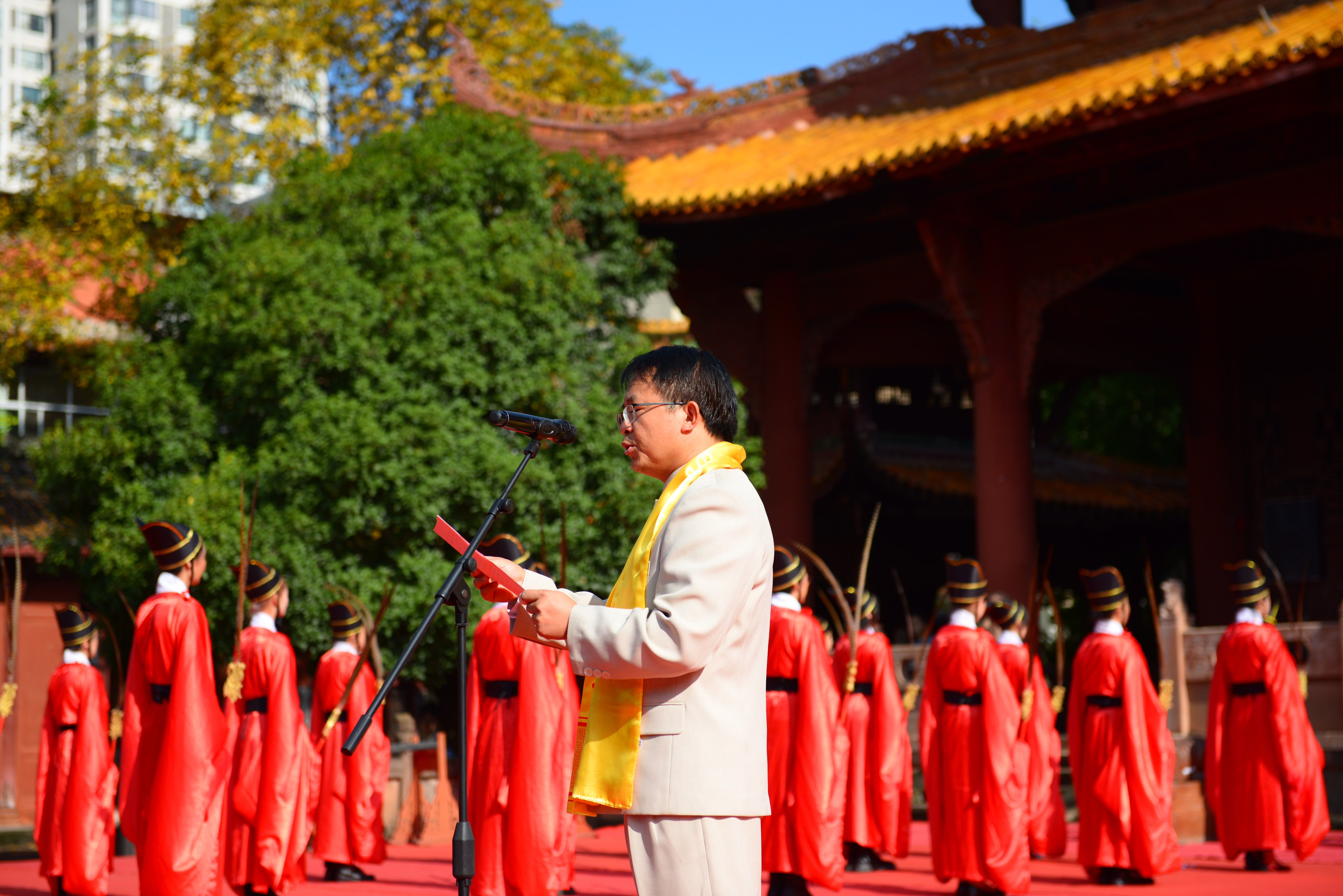 2021年祭孔大典在德阳文庙隆重举行(图3) 2021年祭孔大典在德阳文庙隆重举行(图3)