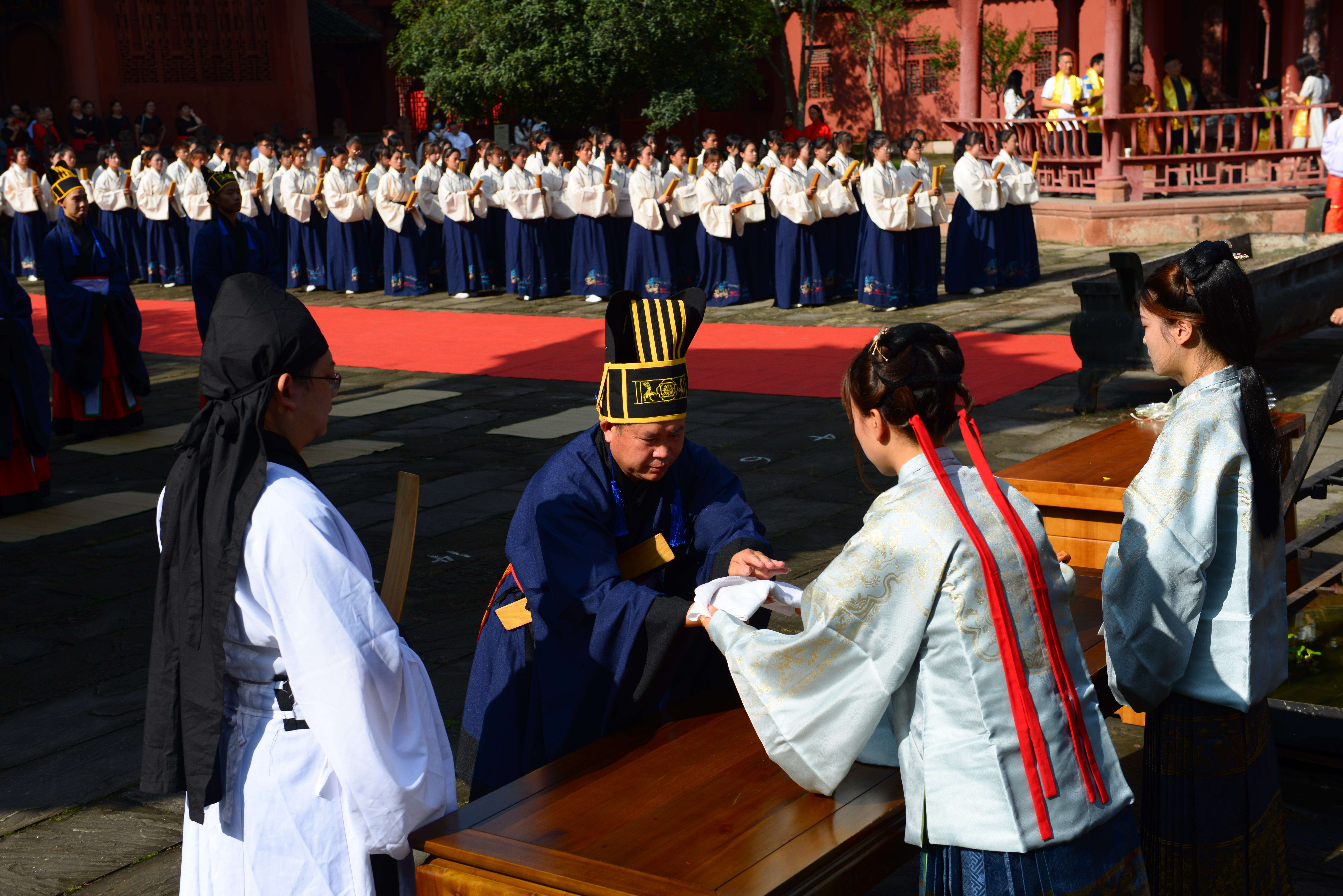 2021年祭孔大典在德阳文庙隆重举行(图13) 2021年祭孔大典在德阳文庙隆重举行(图13)