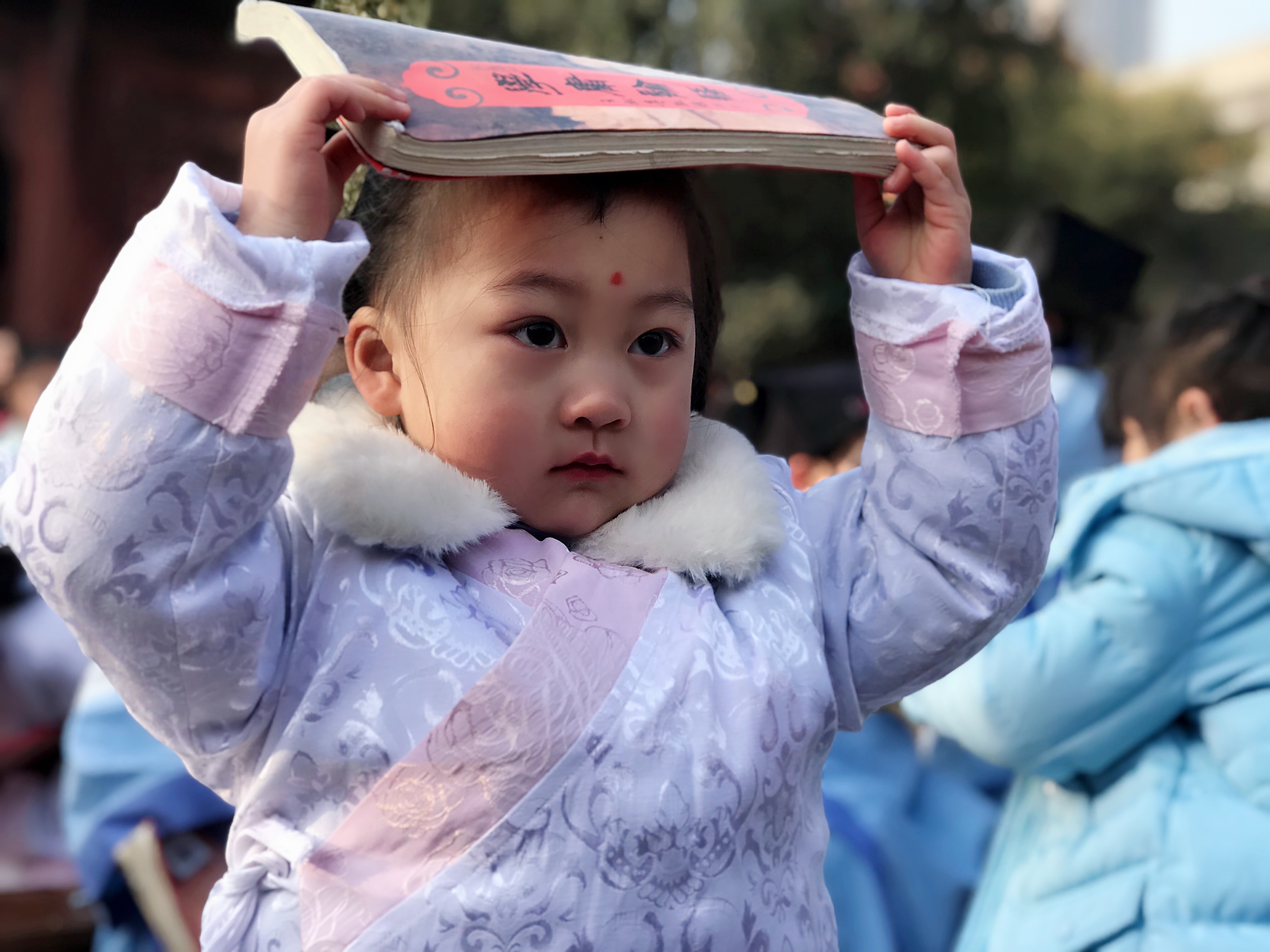 2022年迎新经典诵读活动在德阳文庙举行(图6)